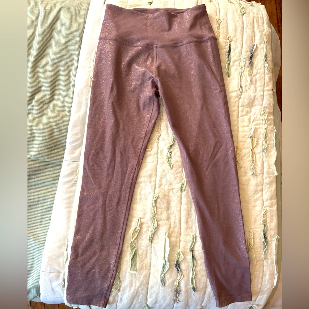 NWOT Beyond Yoga Glitter Leggings - Large